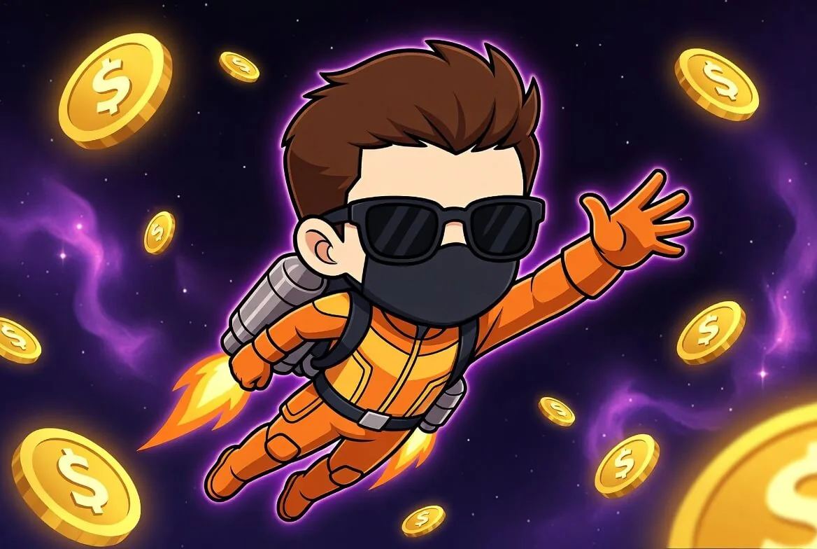 Tela do jogo Lucky Jet com o foguetinho subindo e o multiplicador a crescer